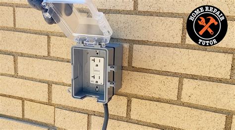 outdoor flush mount receptacle